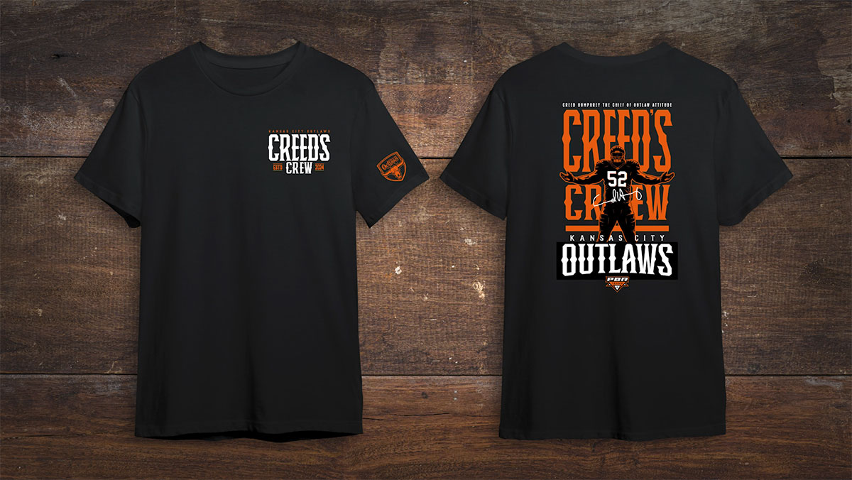 Get your Creed's Crew t-shirt with tickets!