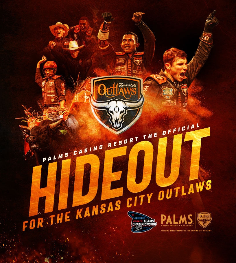 Palms Casino Resort is proud to be the Official Hotel Sponsor of the Kansas City Outlaws.