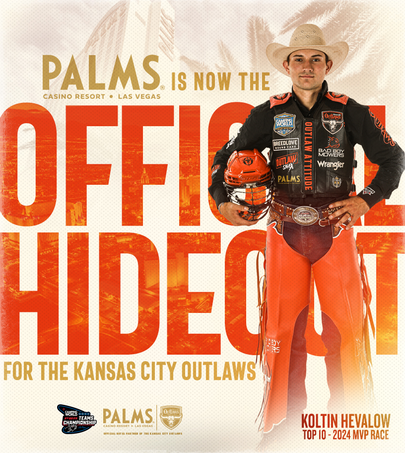  Palms Casino Resort is proud to be the Official Hotel Sponsor of the Kansas City Outlaws!!
