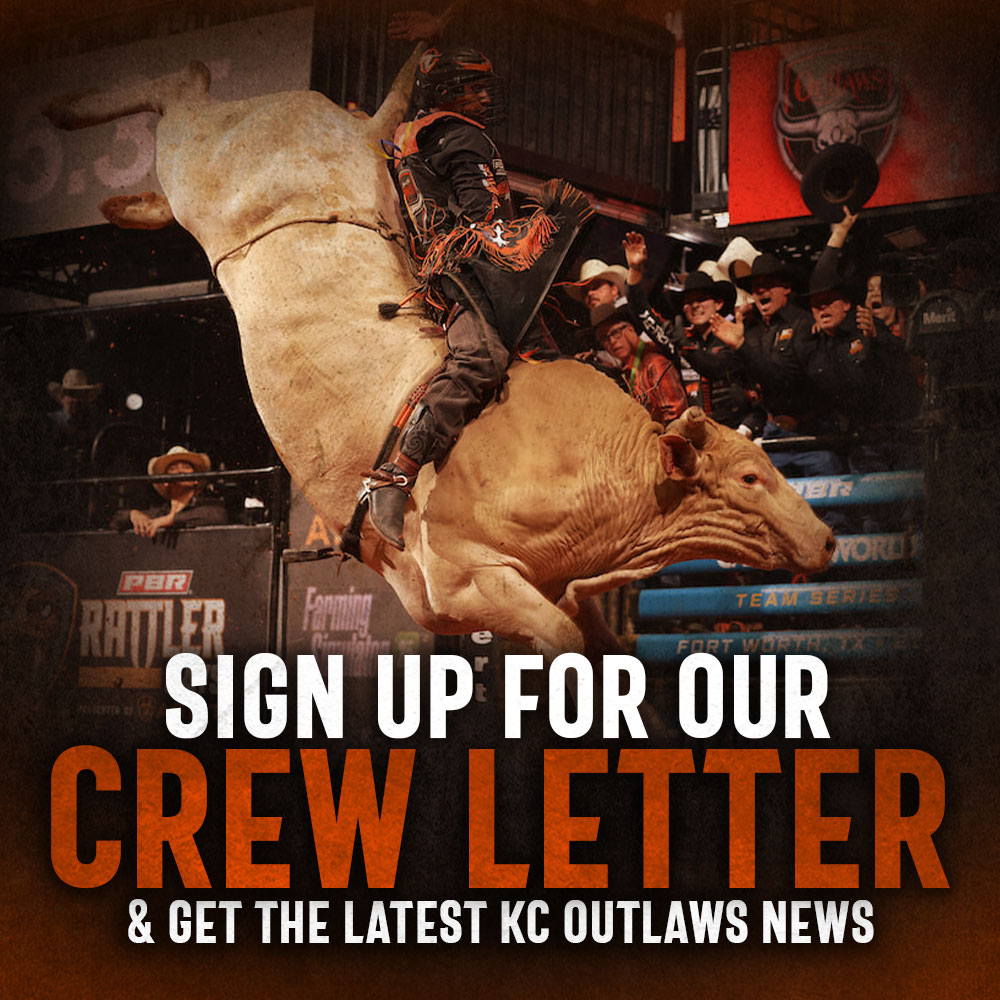 Sign up for our Crew Letter to get the latest KC Outlaws News!!