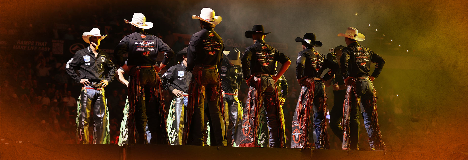 The Kansas City Outlaws standing at Wildcatter days in Oklahoma City.