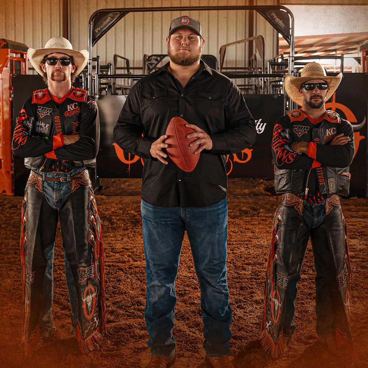 Creed Humphrey partners with Kansas City Outlaws bull riding